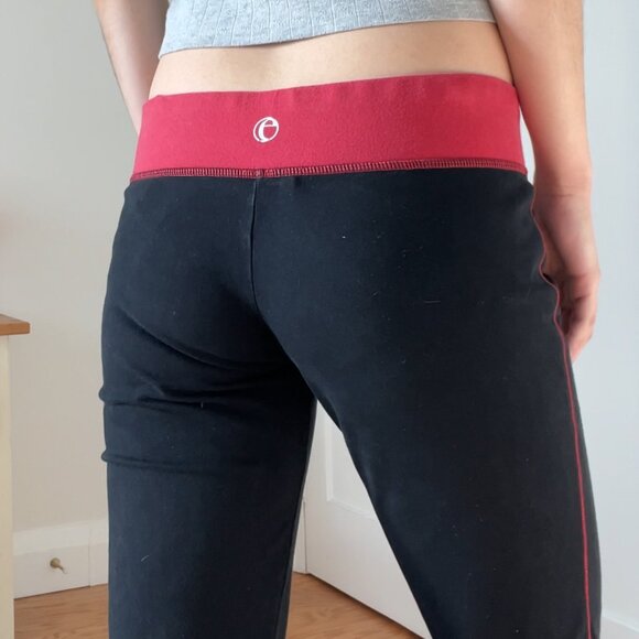 Vintage 2000s Low Rise Boot Cut Yoga Active Lounge Pants - Picture 8 of 9